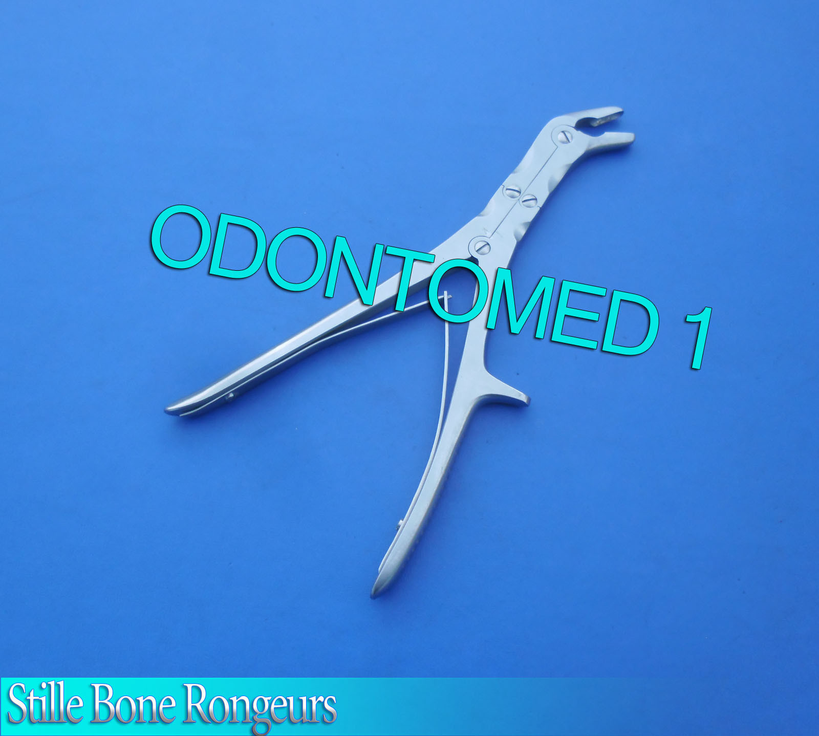 Stille Bone Rongeurs Double Action Orthopedic Surgery Angled Jaw 5 mm 9″