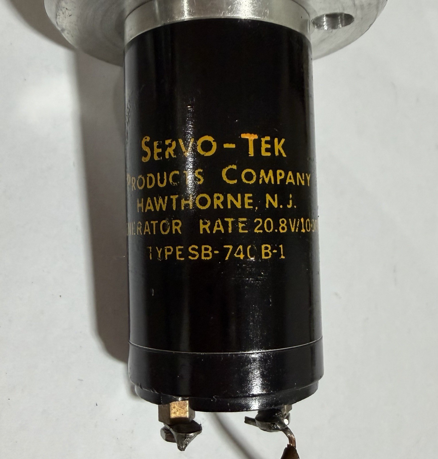 SERVO-TEK PRODUCTS SB-740B-1 20.8v 1000rpm GENERATOR
