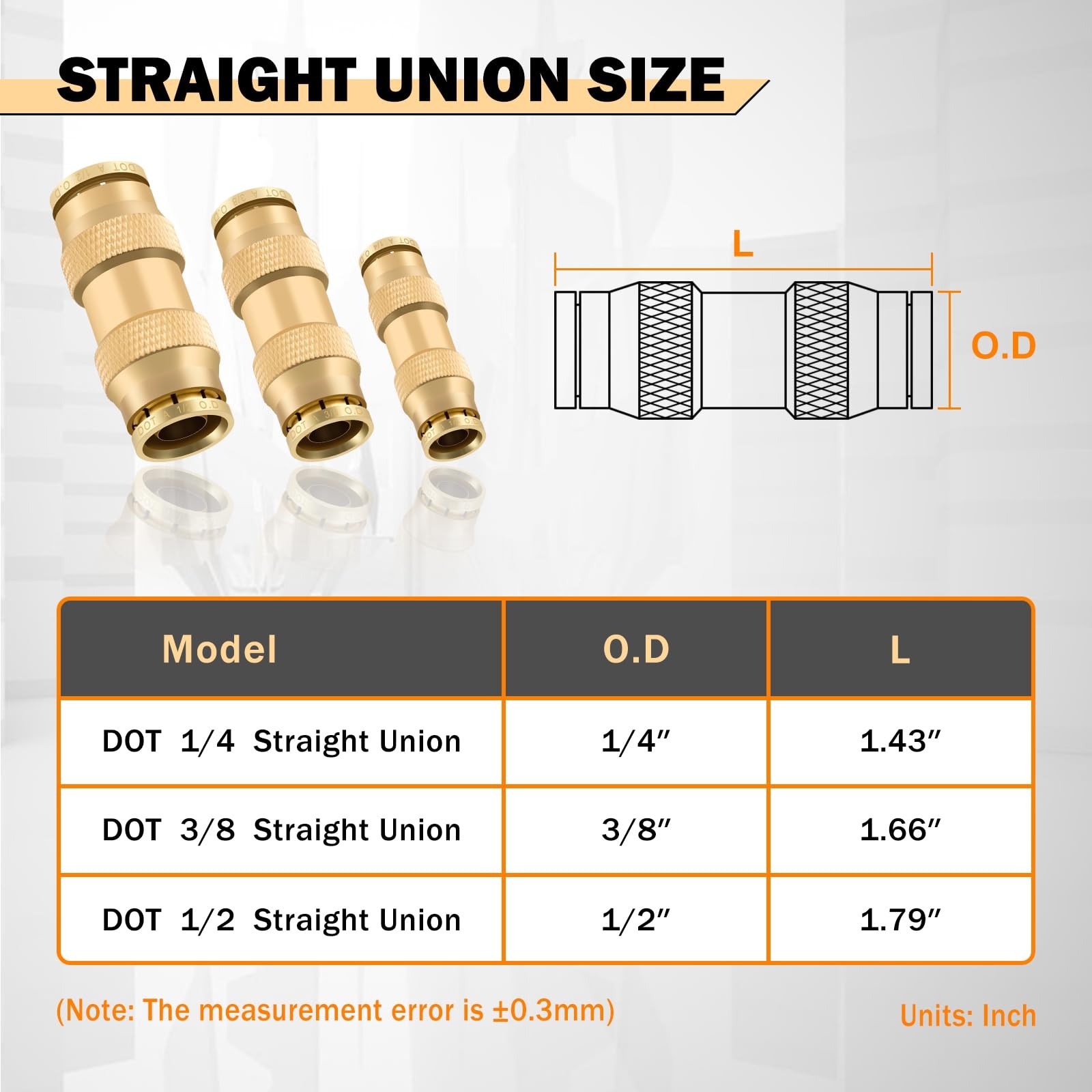 23 PCS Brass DOT Quick Connect Air Hose Fittings for Trucks & RVs