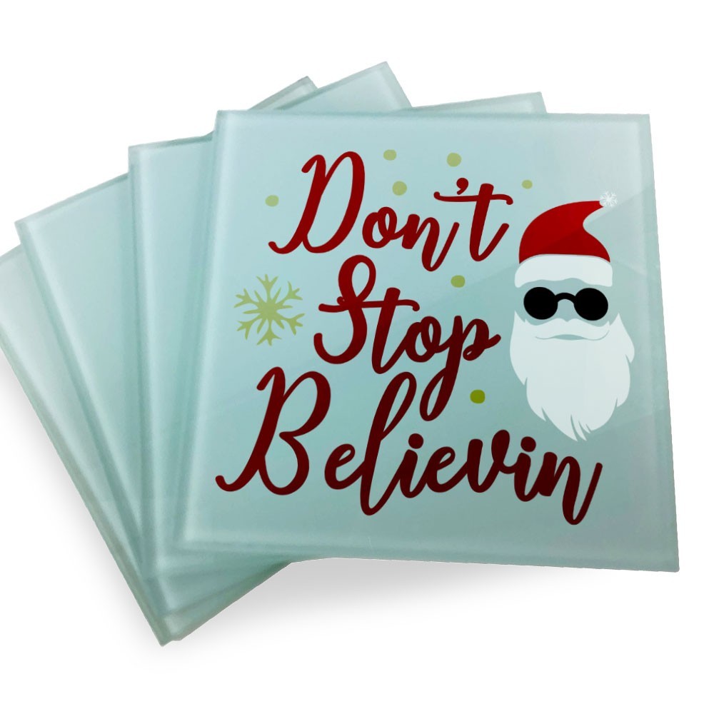 120PACK Sublimation Glass Coasters 3.9 Inch Square Insulated Photo Coasters