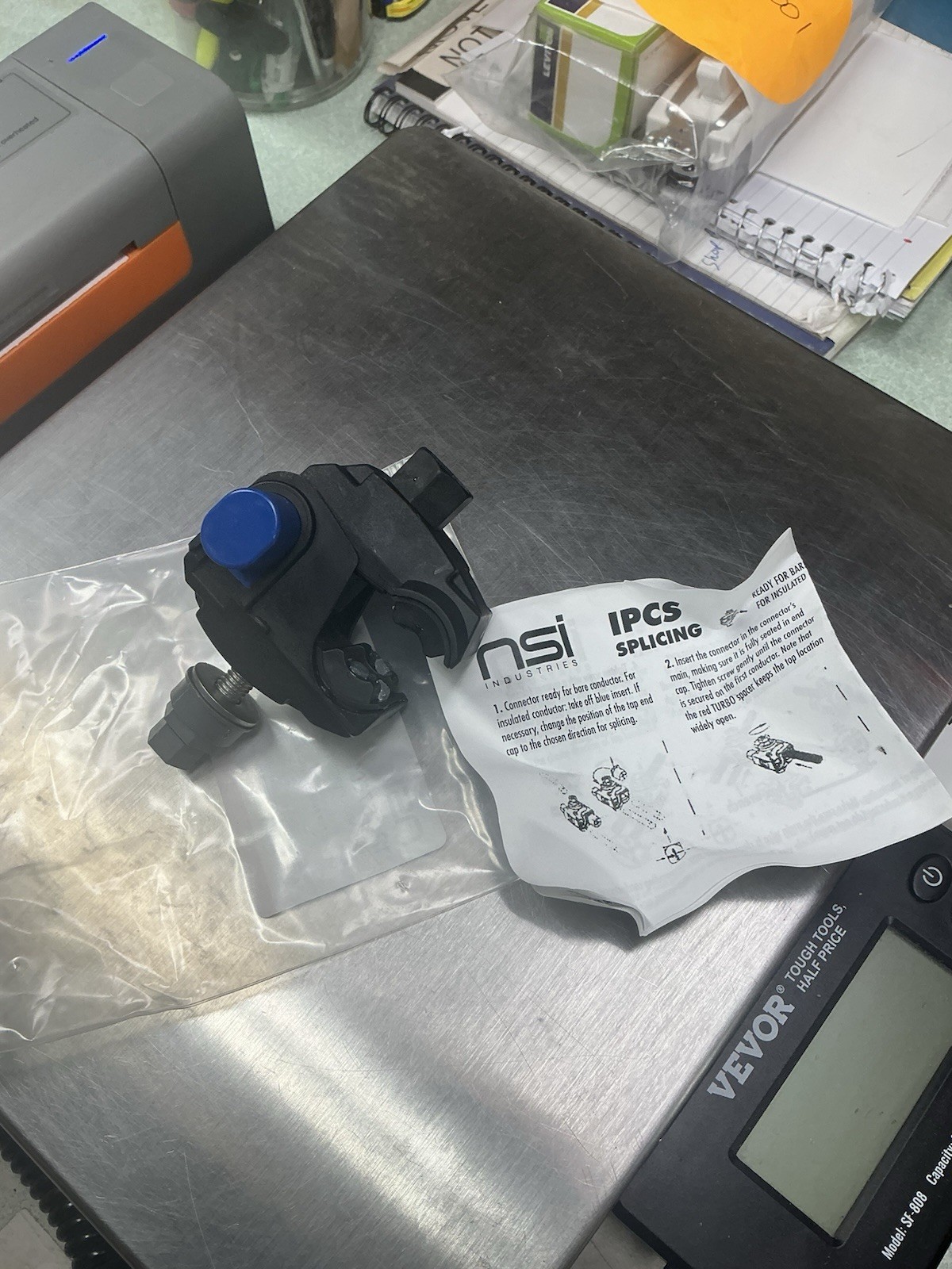 INSULATION PIERCING CONNECTOR 750-3/0 MAIN 10-14 AWG TAP