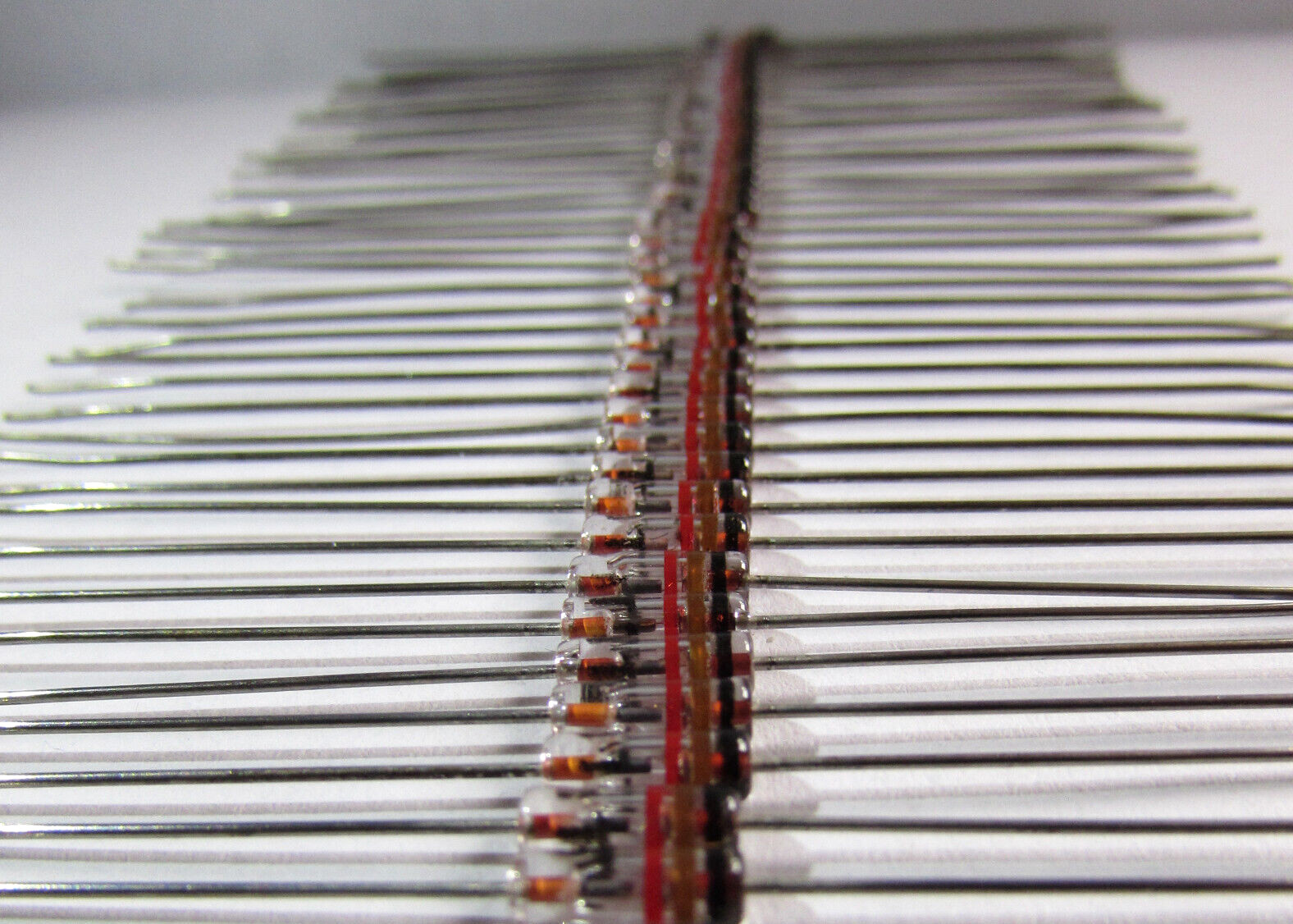 1N34A Germanium Gold Bonded Diodes ITT, BKC, MICROSEMI (100pcs) BEST DEAL U.S.A.