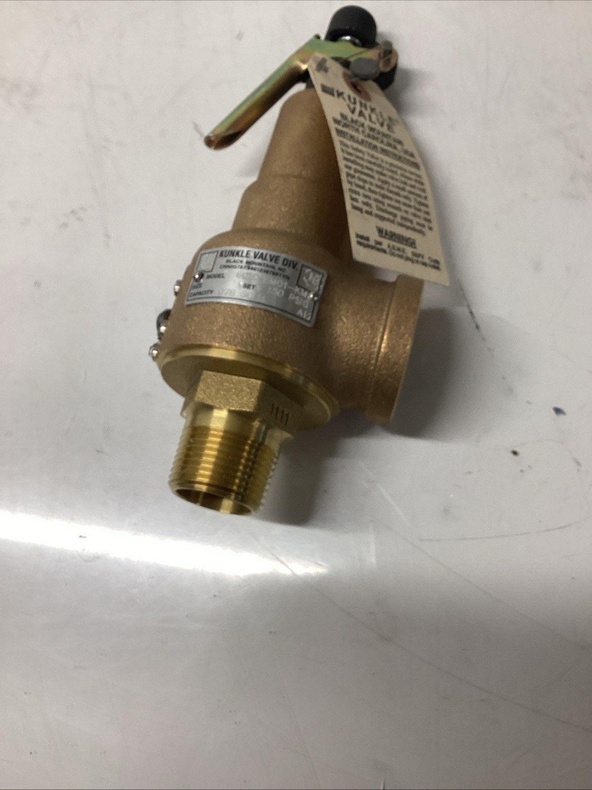 kunkle valves MODEL – 6010FEM01-KM-0150 with PSI 150 P-676
