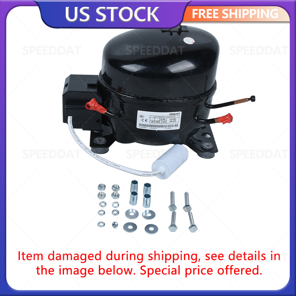Compressor Assembly R-134A 115V 60Hz For Sub Zero Embraco EMU30HSC 700-6959 US