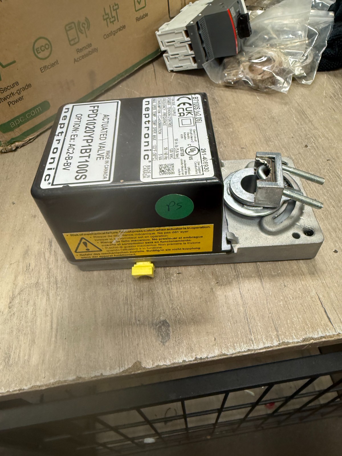 Neptronic Actuator BT100S 50 in.lb. (5.6 Nm) UNTESTED READ