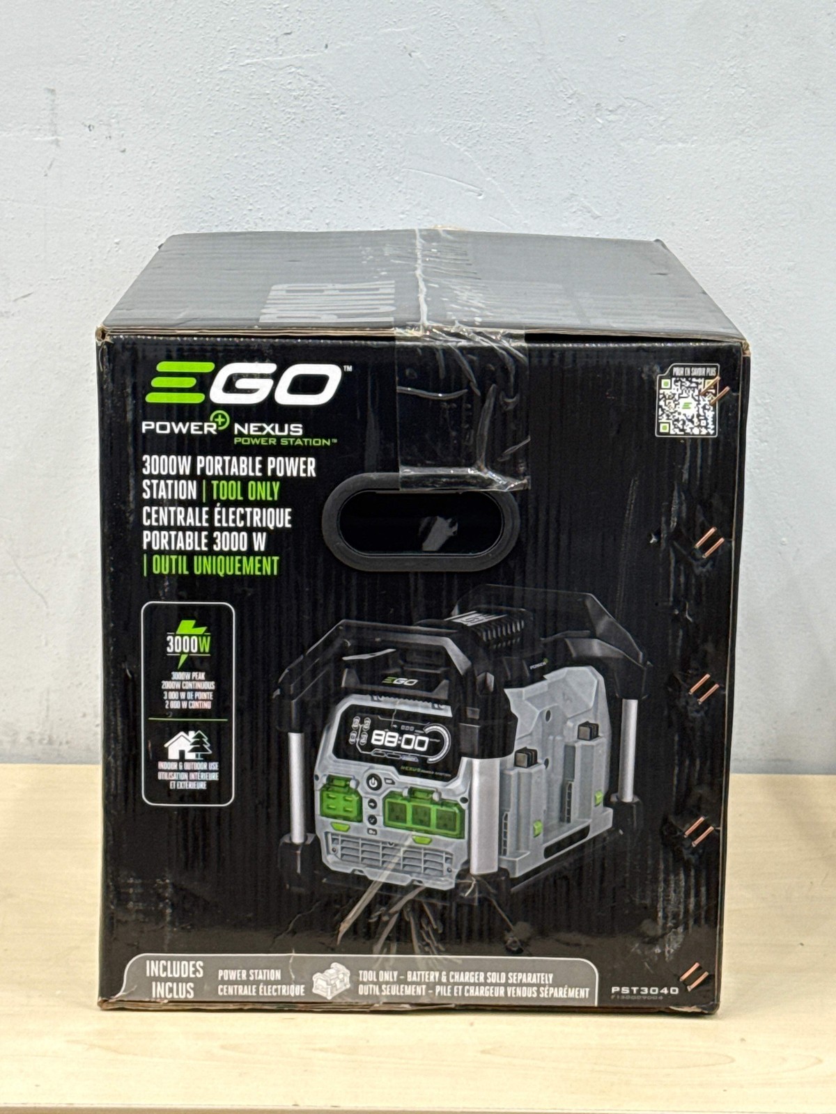 EGO PST3040 Nexus Portable Power Station 3000W 120V AC Brand New