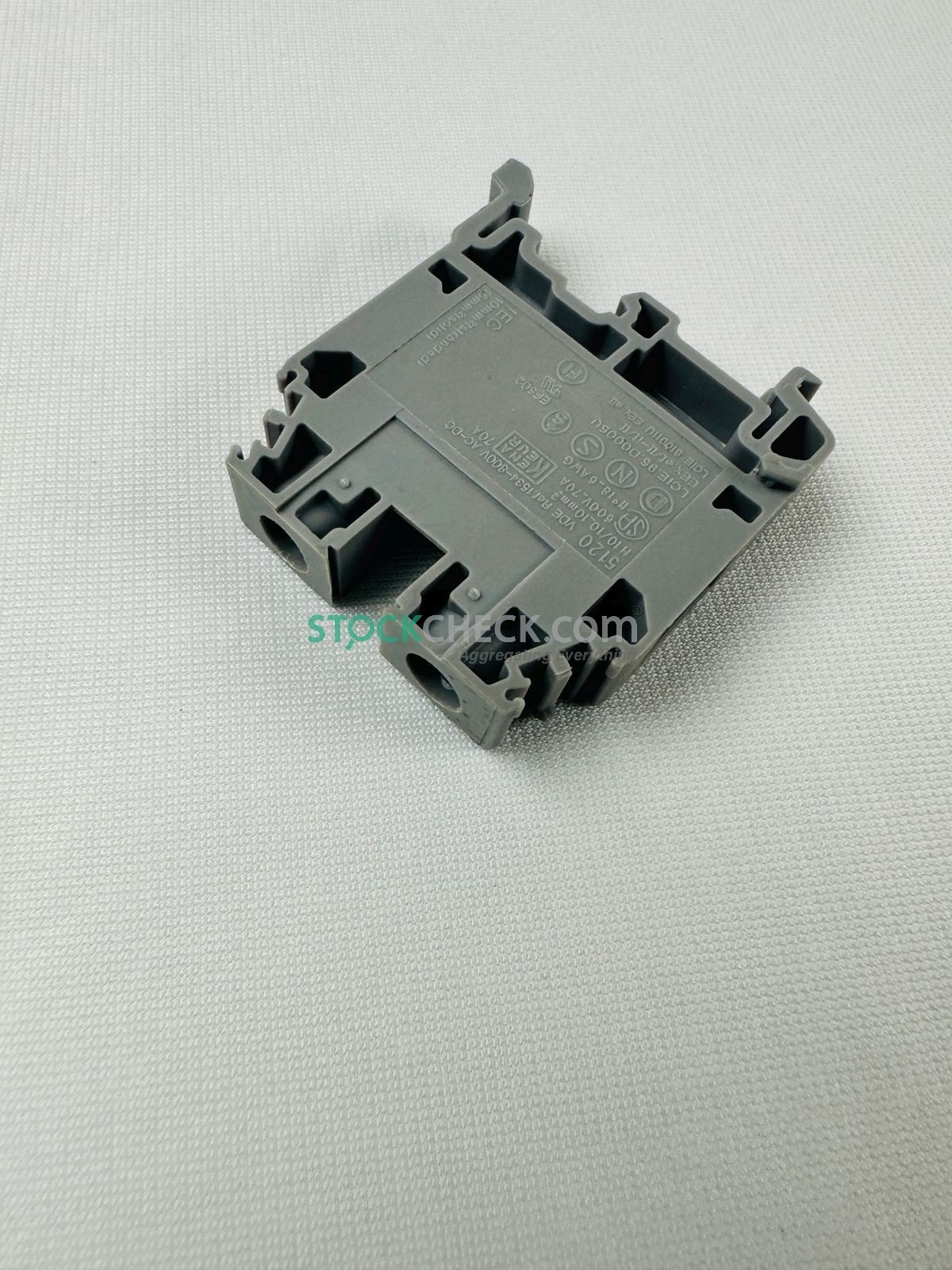 Entrelec 5120 Feed-Through Terminal Block- Lot of 10