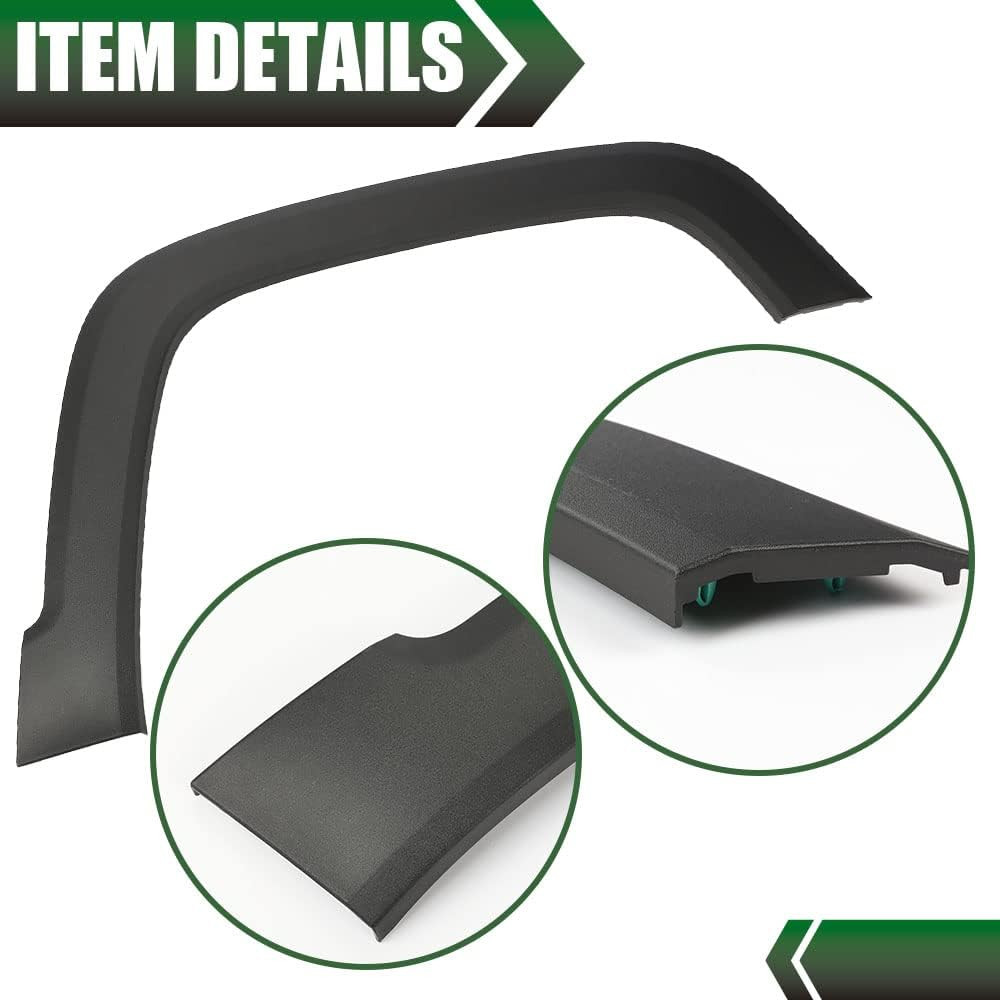 Front Right Pocket Rivet Fender Flare Trim Fit 2015-2022 Jeep Renegade Textured
