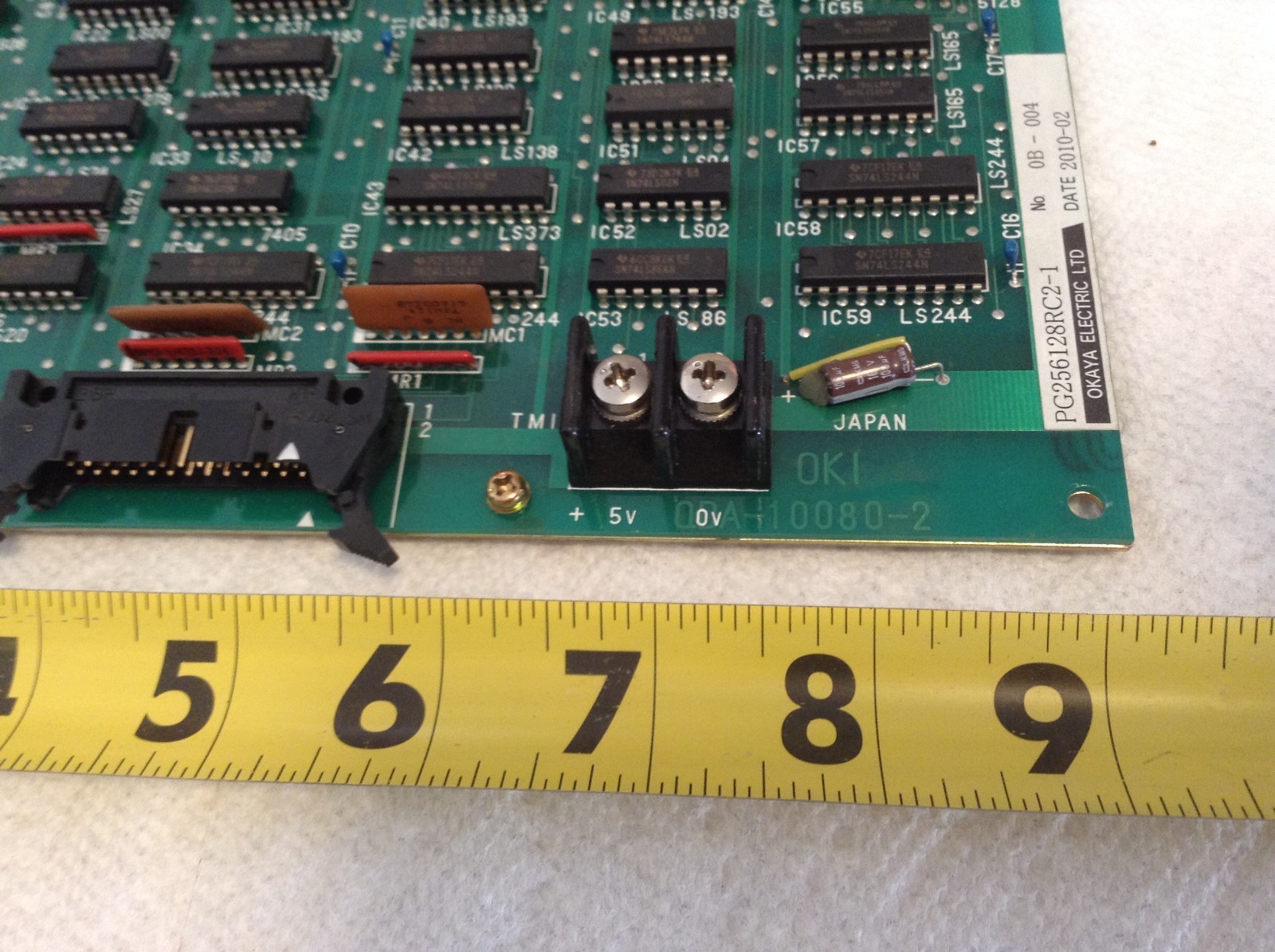 Okaya Electric LTD PG256128RC2-1 Board QDA-10080-2