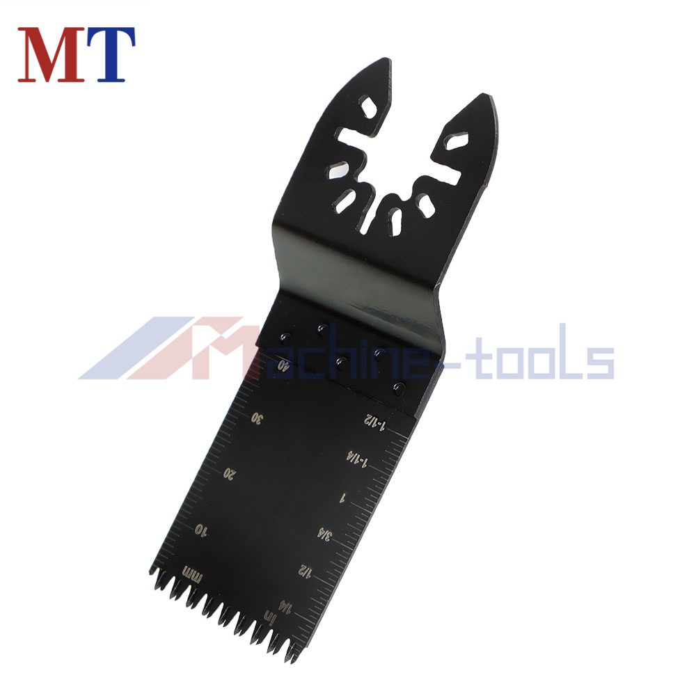48 Pcs Universal Oscillating Multitool Quick Release Saw Blades for Metal Wood