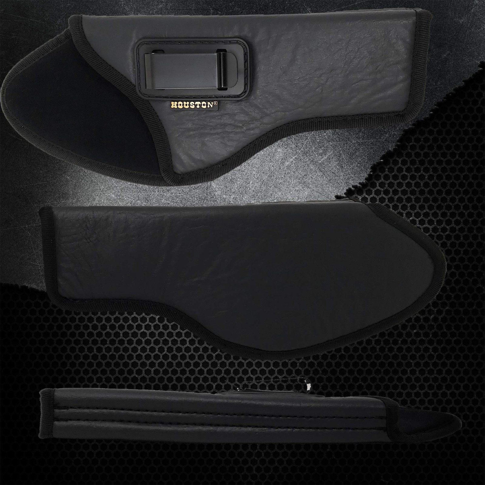 Houston Gun Holsters IWB ECO Leather Concealment Holster, Inside Waistband Ca…