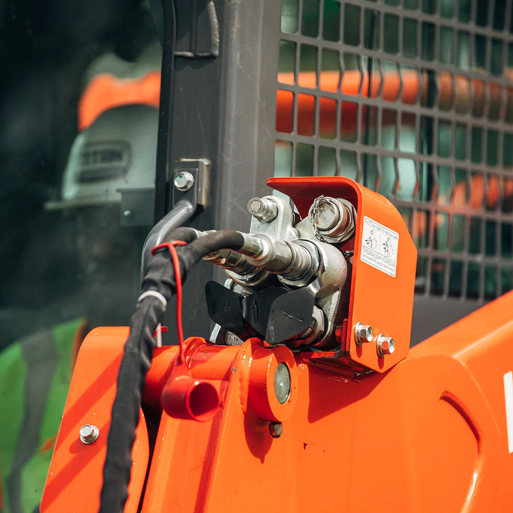 Titan Attachments Skid Steer Fronthoe 8″ Bucket, Excavator Attachment