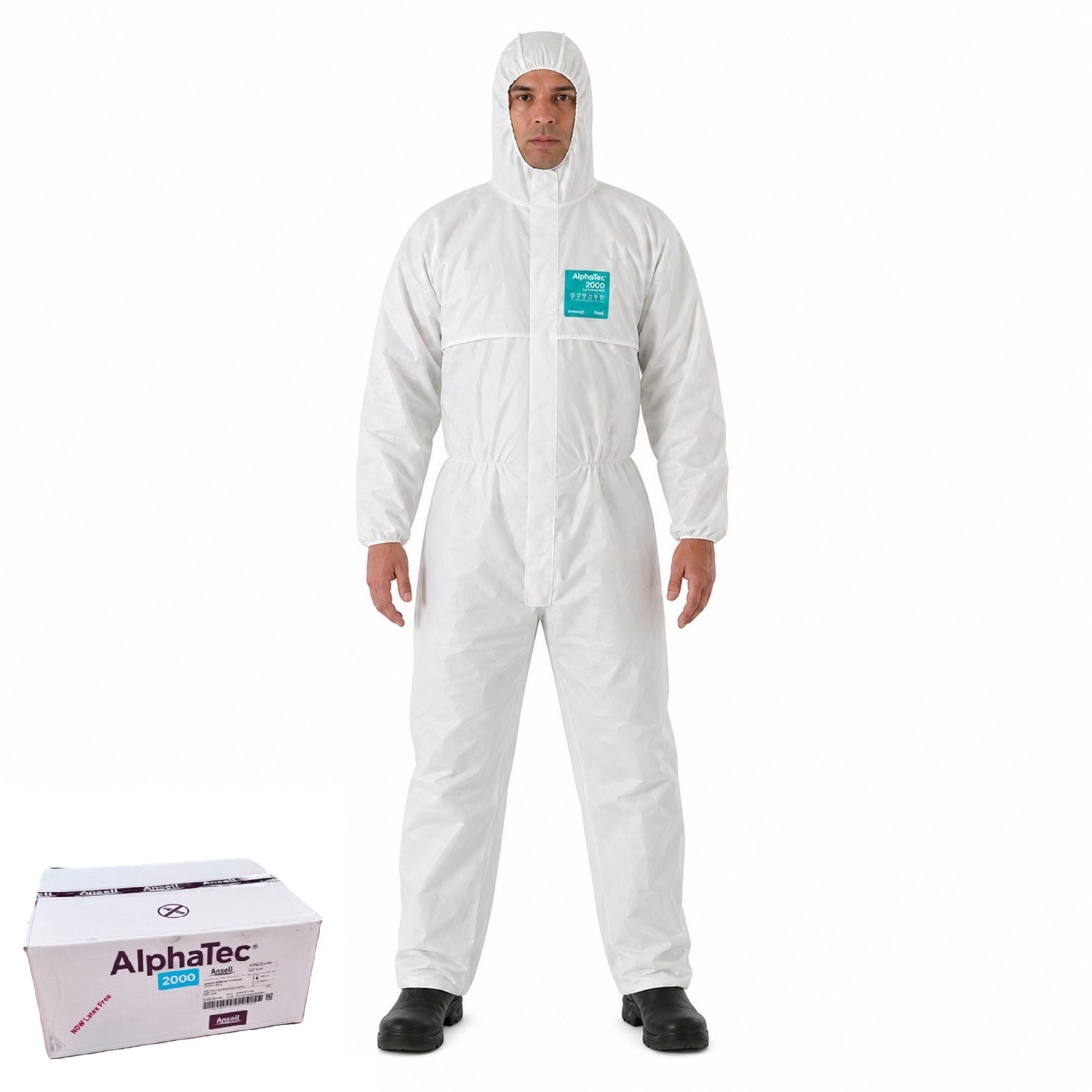 HAZMAT SUIT COVERALL cheaper than DUPONT TYVEK 400 3M ALL SIZES☣️☢️👍