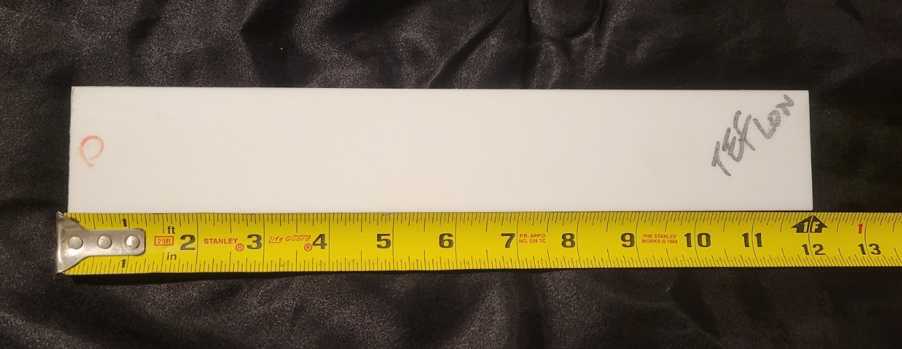 Teflon 3/16 x 2 x 12″ ( .187 x 2.000 x 12.000) INV#X-86