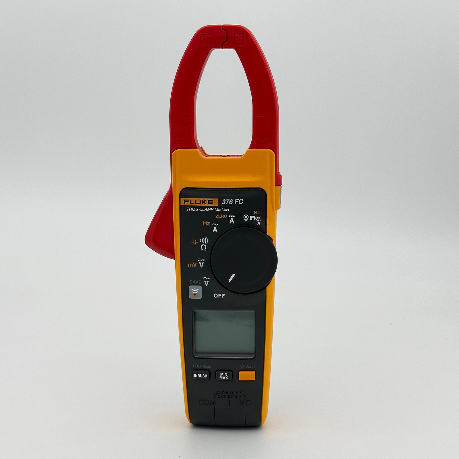 Fluke 376 FC True-RMS AC/DC Volt Ohm Amp Clamp Meter WIFI Connection With iFlex