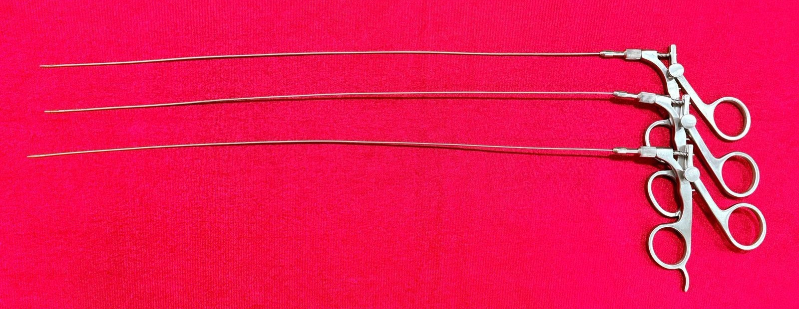 3pc-Hysteroscopy Flexible Scissor/Biopsy/Alligator 5fr 40cm Reusable Instruments