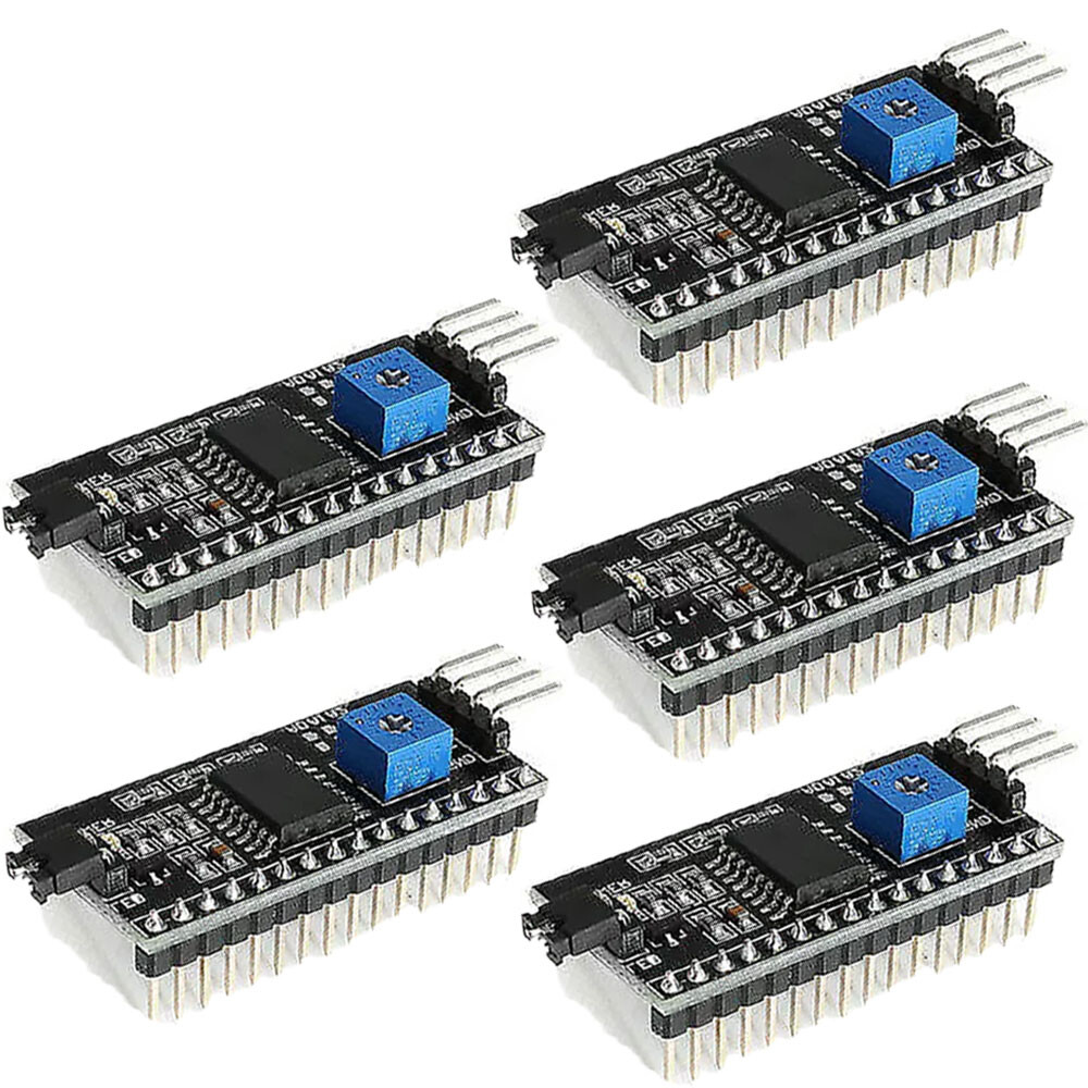 5pc IIC I2C Serial Interface Module LCD Display 1602 2004 For Arduino PCF8574T