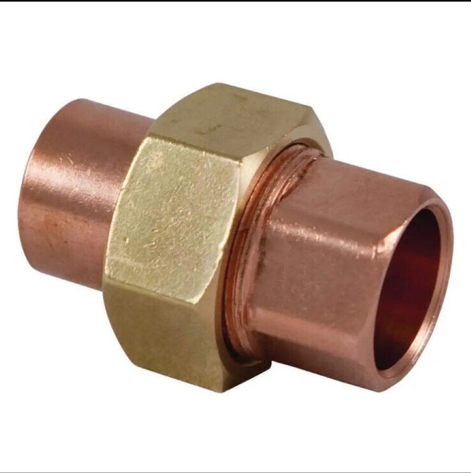 NIBCO 633W 3/4 Union, Wrot Copper, 3/4″ Tube, CxC