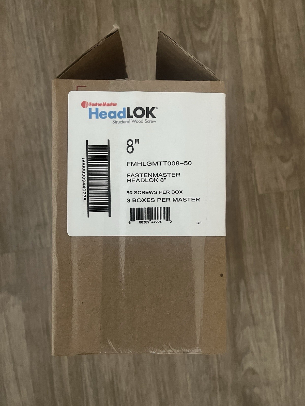 Fastenmaster 8” HeadLOK Screws 50 Count