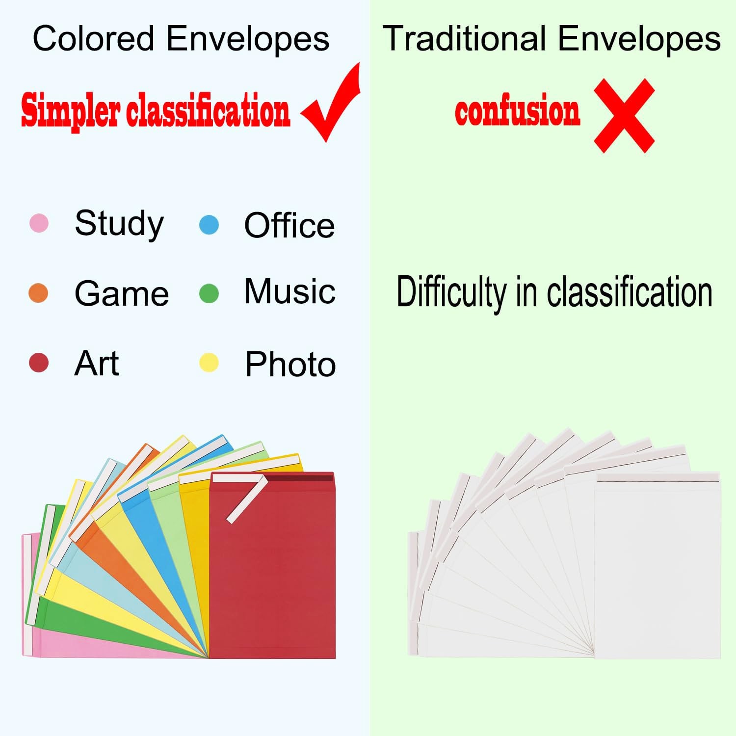 Mxinxiu 20 Pcs 6×9 inches Colored Catalog (20 Pcs),