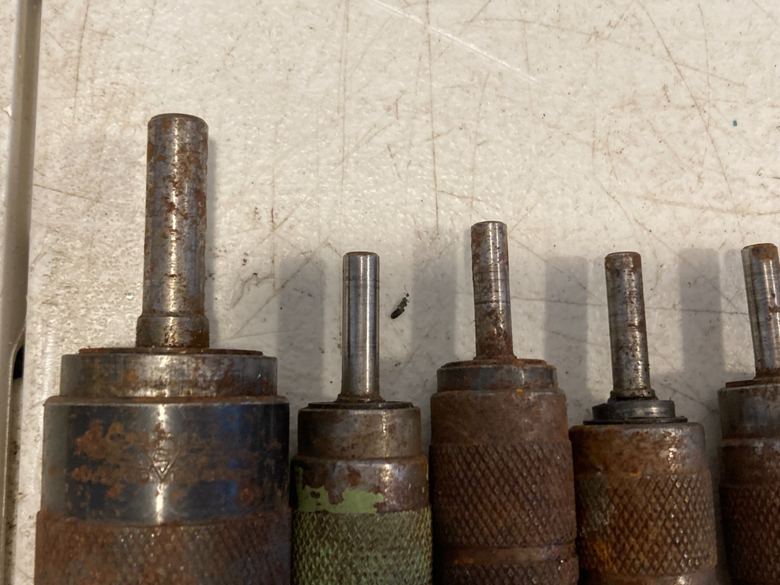 Lot of 6 Schrillo,Craftsman Large Microstop Countersink Cages