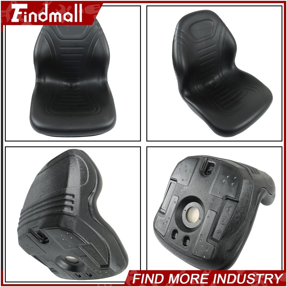 Findmall Skid Steer Black Bucket Seat For John Deere 240 250 315 328D 332 7775