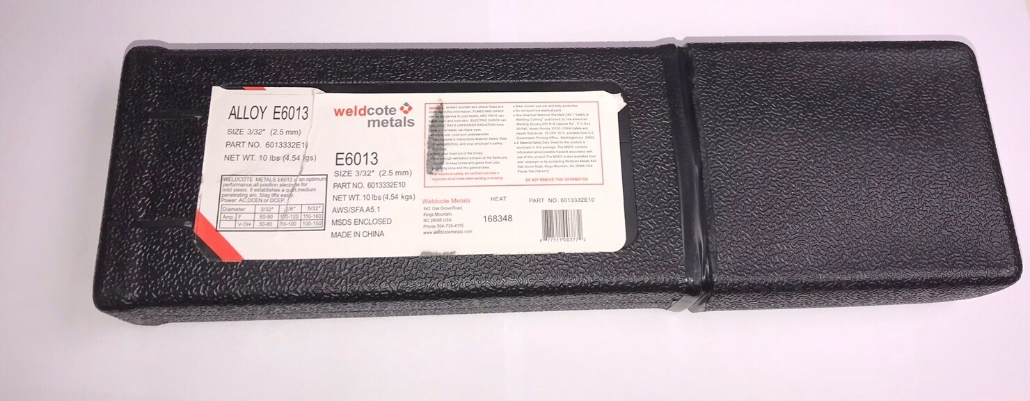 E6013 3/32″ Stick Welding Electrode Mild Steel Rod 10lbs *FREE GIFT* HA60135010