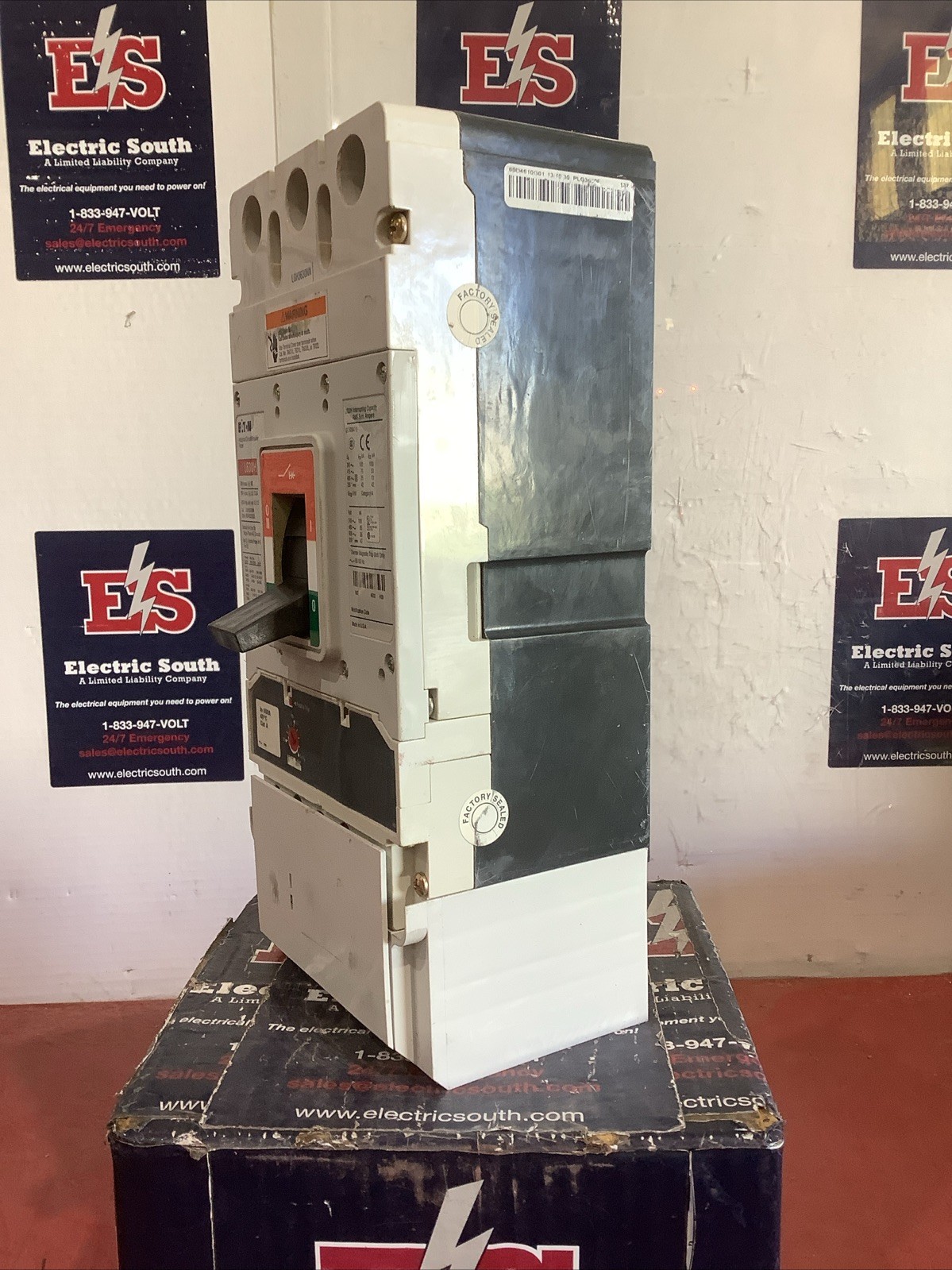Eaton Circuit Breaker LGH3630NN 600 Amp 600 Volt 3 Pole