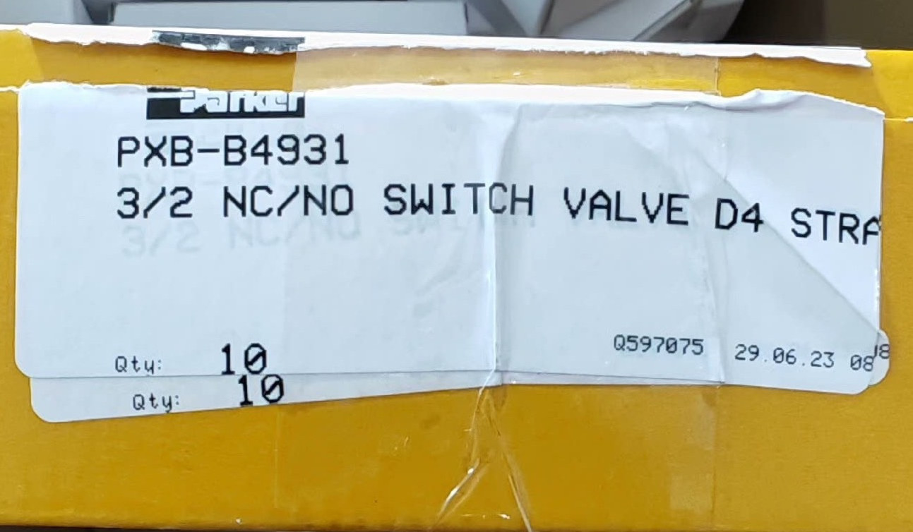 Parker PXB-B4931 Pneumatic Valve Part PXB-B4931