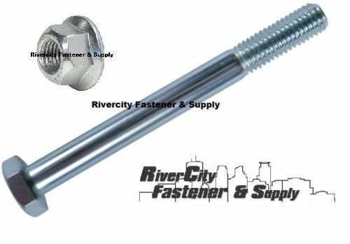 (1) M12-1.75×160 mm Bolt / Hex Head Cap Screw DIN 931 12mm x 160mm & Lock Nut