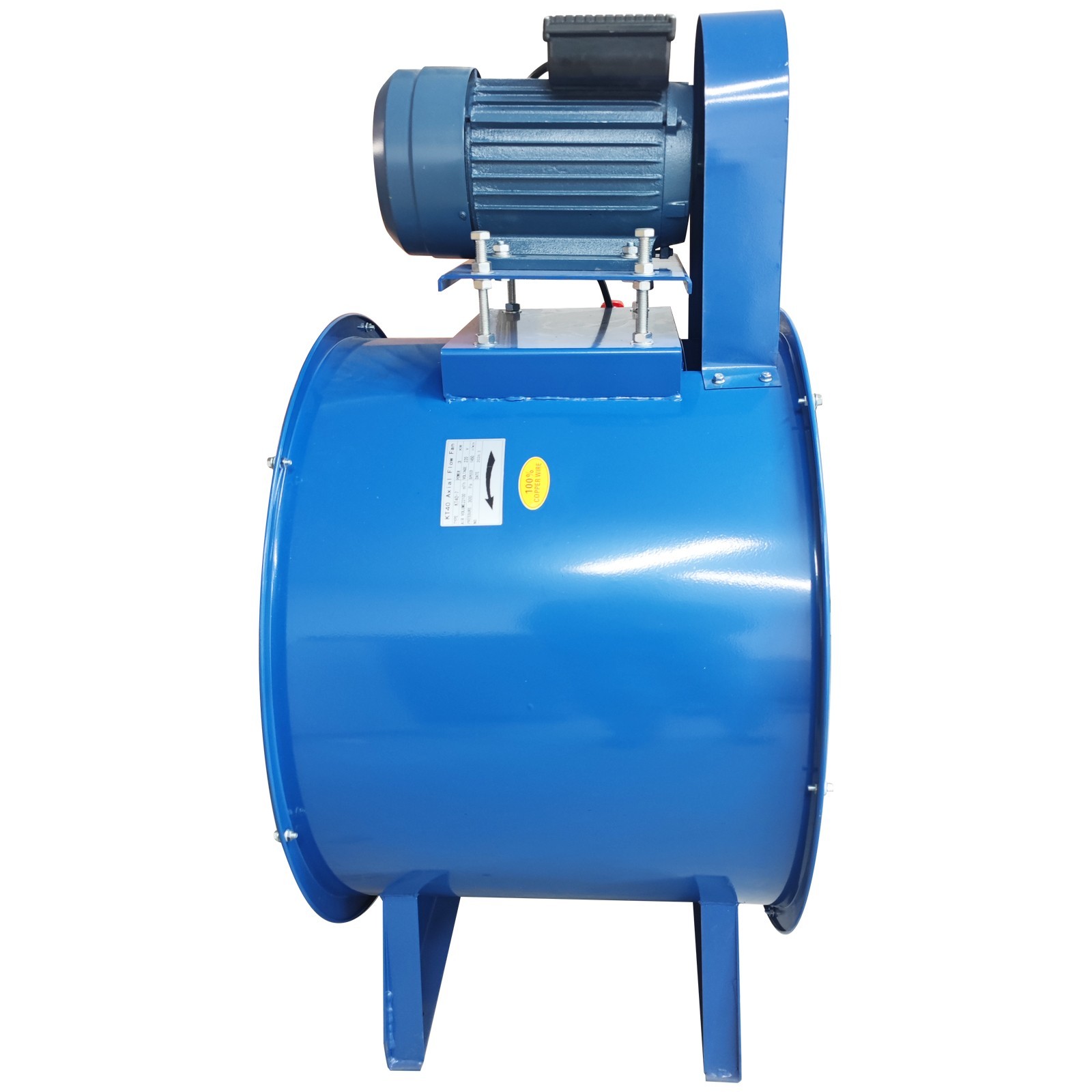 Industrial Tube Axial-flow fan 220V 4HP 28″ Inside Dia. 1450 r/min Speed 300 Pa