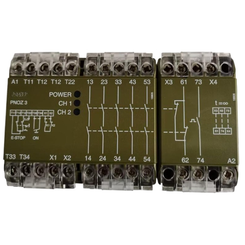 For Pilz PNOZ3 5S/10 1W 474894 Safety Relay