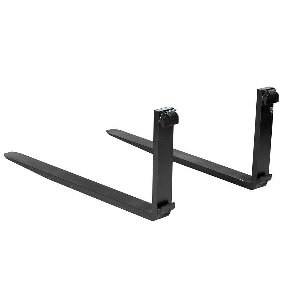 Titan Attachments 60″ Pallet Fork Blades, 4,000 LB Load Capacity, Class II Blade