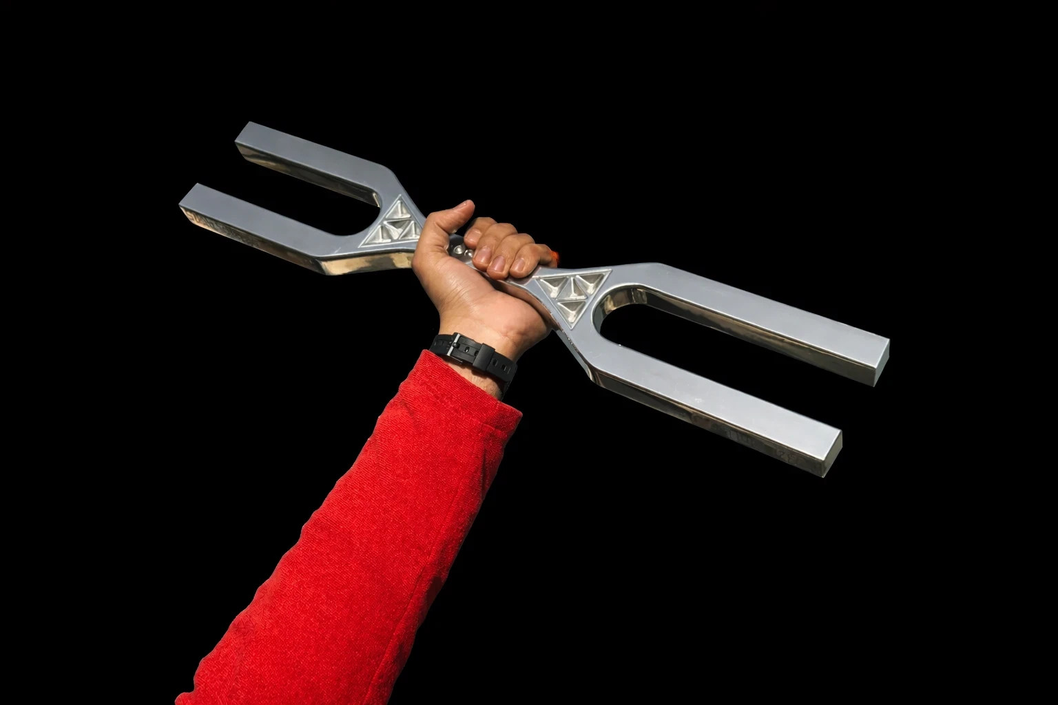 Premium DNA Key 852 Hz / 963 Hz Dual Side Giant Tuning Fork
