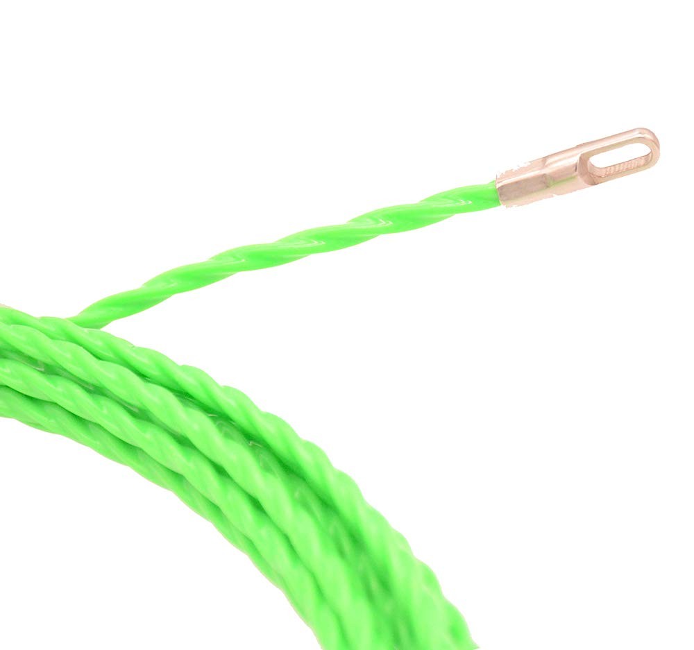 Fish Tape Electrical Wire Threader Puller Fastener Tool 33 FT(10M) Large