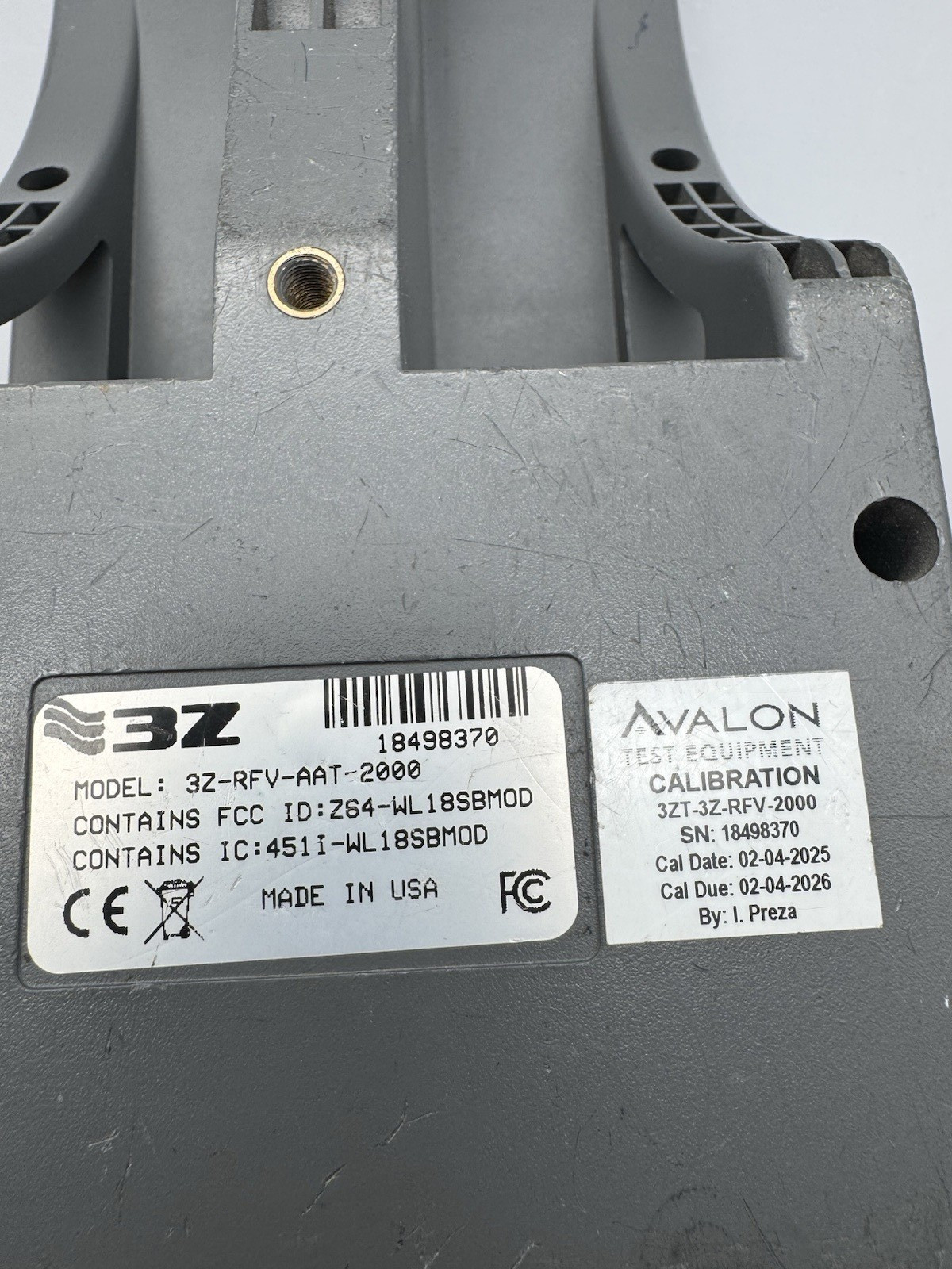 VIAVI 3Z RF Vision Antenna Alignment Tool Active Camera 3Z-RFV-2000 Cal 02/2026