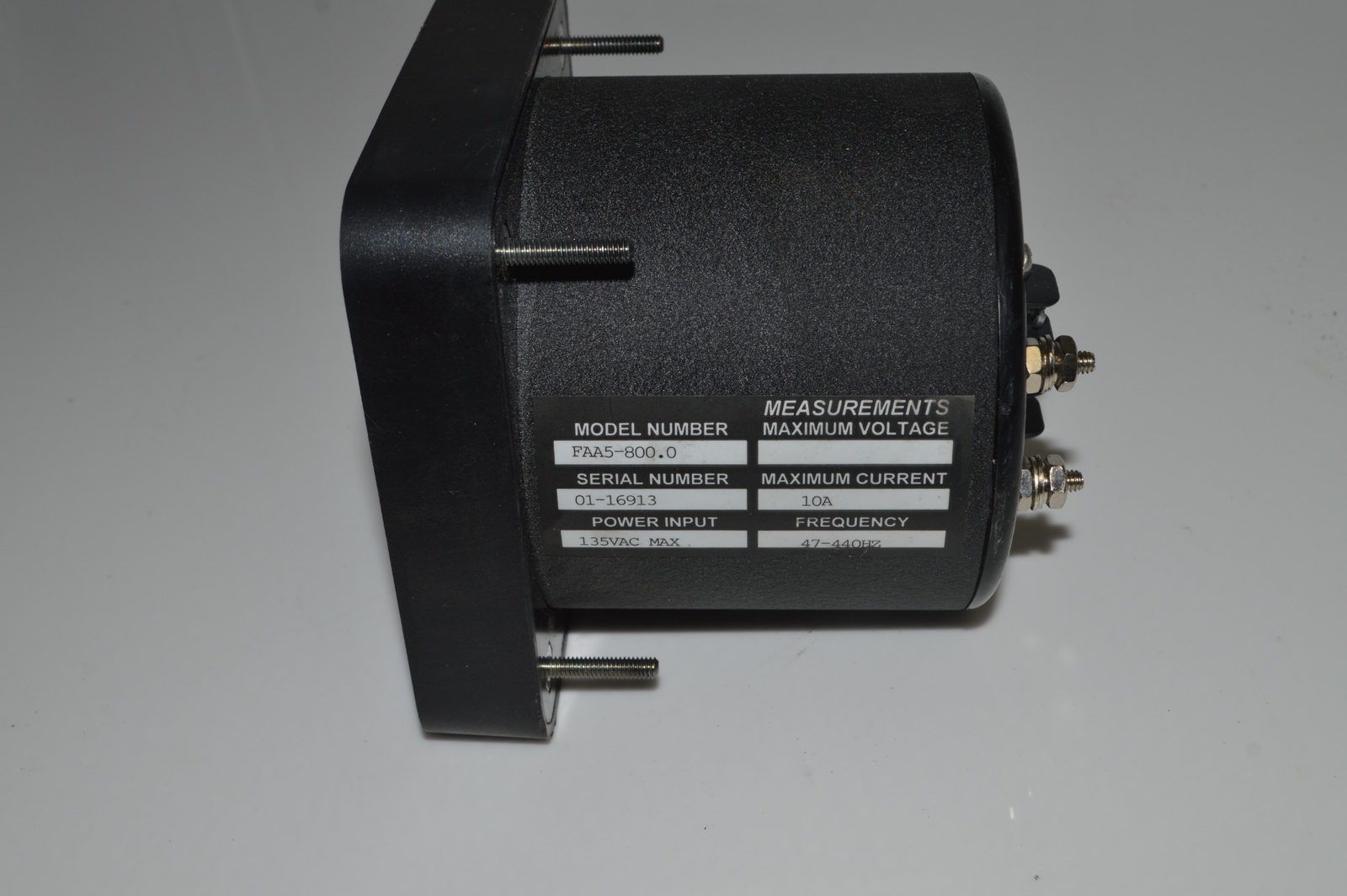 Electro Industries Model FA5-800.0 Digital Switchboard Monitor (PVR92)