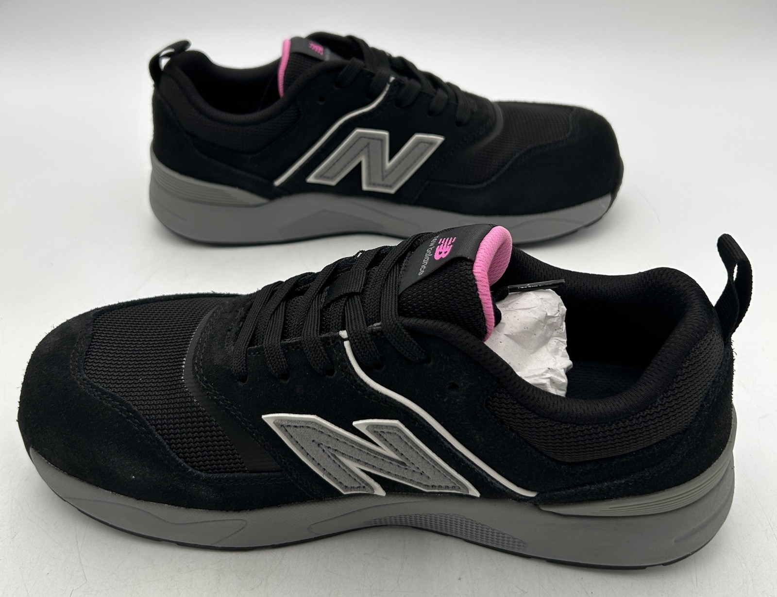 Women’s New Balance Elite Lite EH Work Shoes 8 Black Rose
