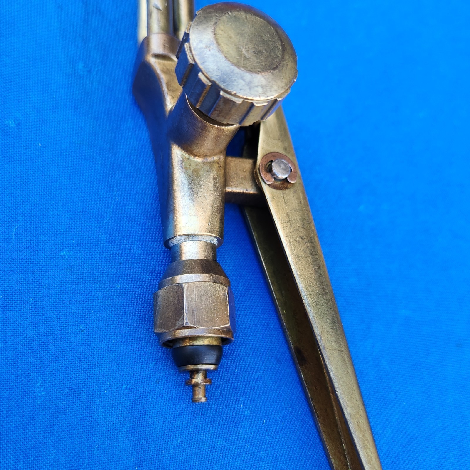 Vintage Airco Style 400 Welding Torch ‘corn cob’ handle w/1490 Style 112-0 Tip