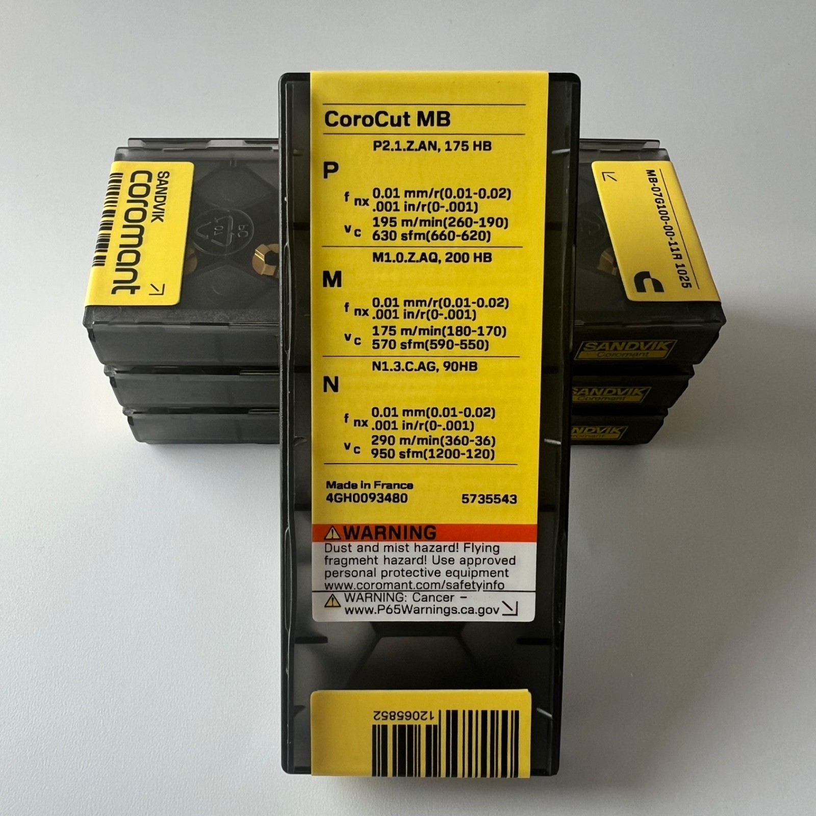 MB-07G100-00-11R 1025 /Sandvik /10 PCS