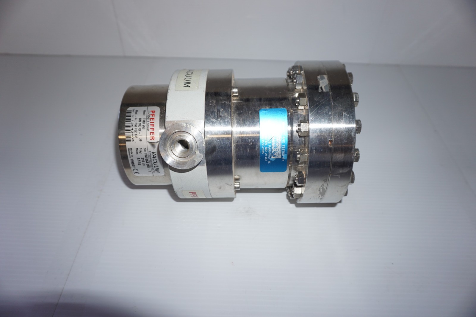 PFEIFFER VACUUM TMU260 DN 100 CF-F 2P MOD PM P02 135 TURBO PUMP (HLP64)