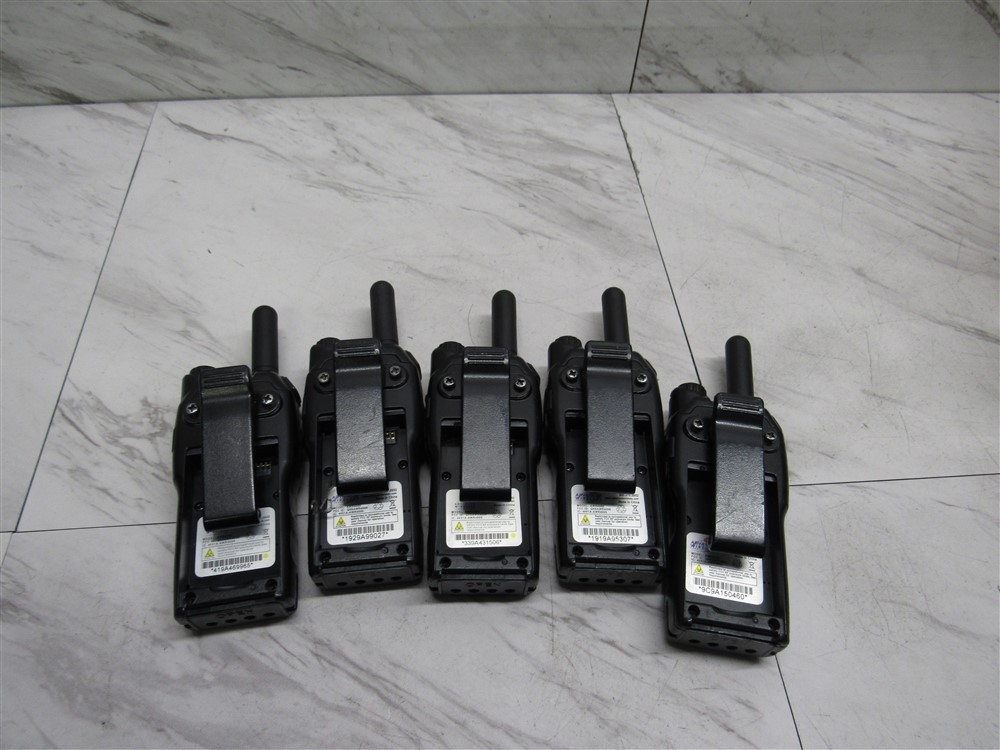 Lot of 5 Advanced Wireless AWR4000 Advantage Two Way Radios!