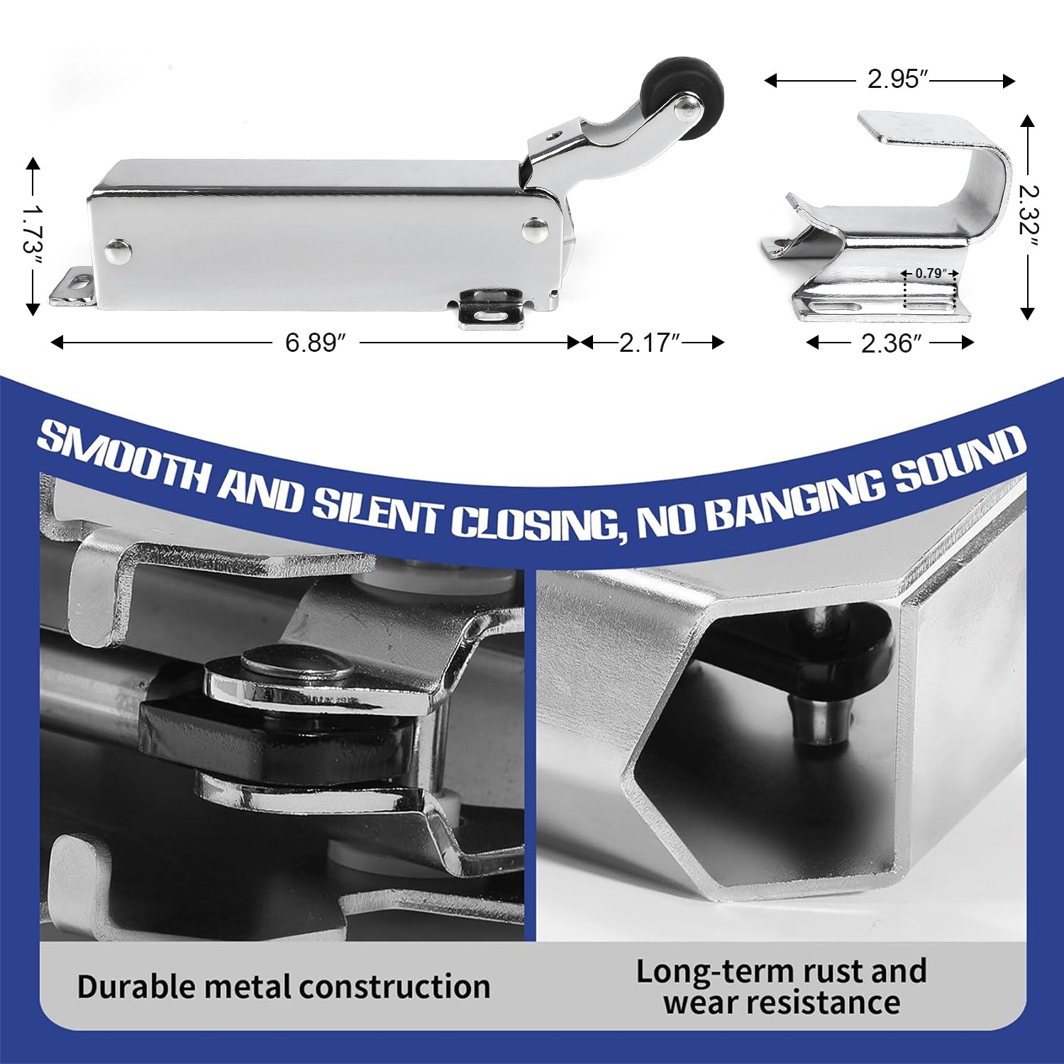 For Kason 1094 Hydraulic Door Closer For Heavy Duty Walk-in Freezers & Fire Door
