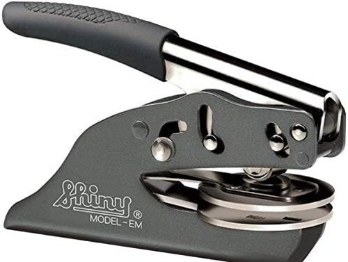 2 inch Custom Embosser with Logo, Personalize with Logo and Text