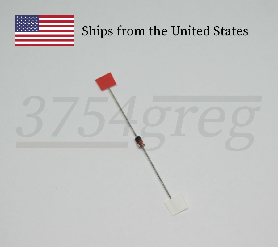20pcs 1N4744A 1 Watt 15 Volt Zener Diode