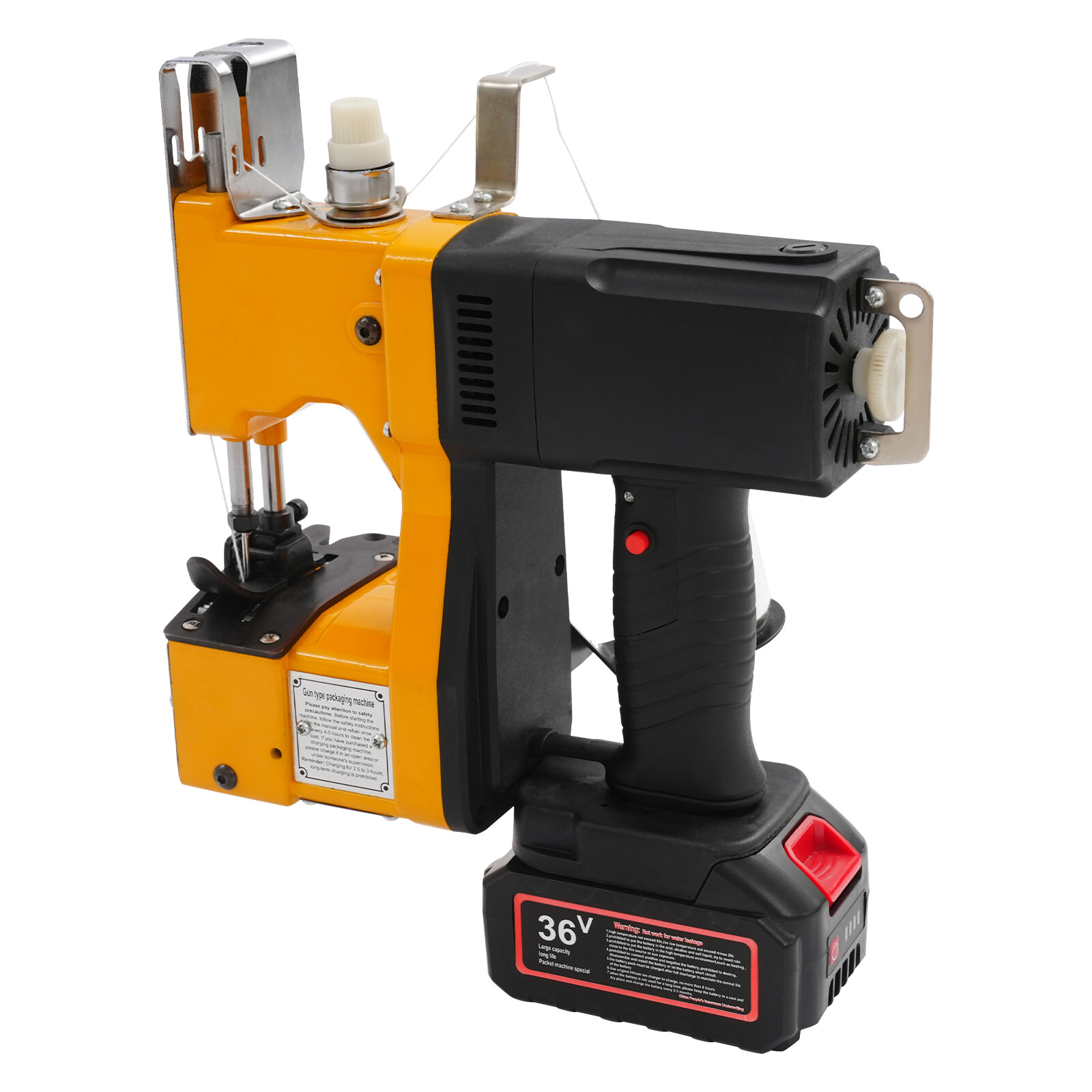 Electric Bag Stitching Closer Portable Wireless Sack Seal Sewing Machine Kit