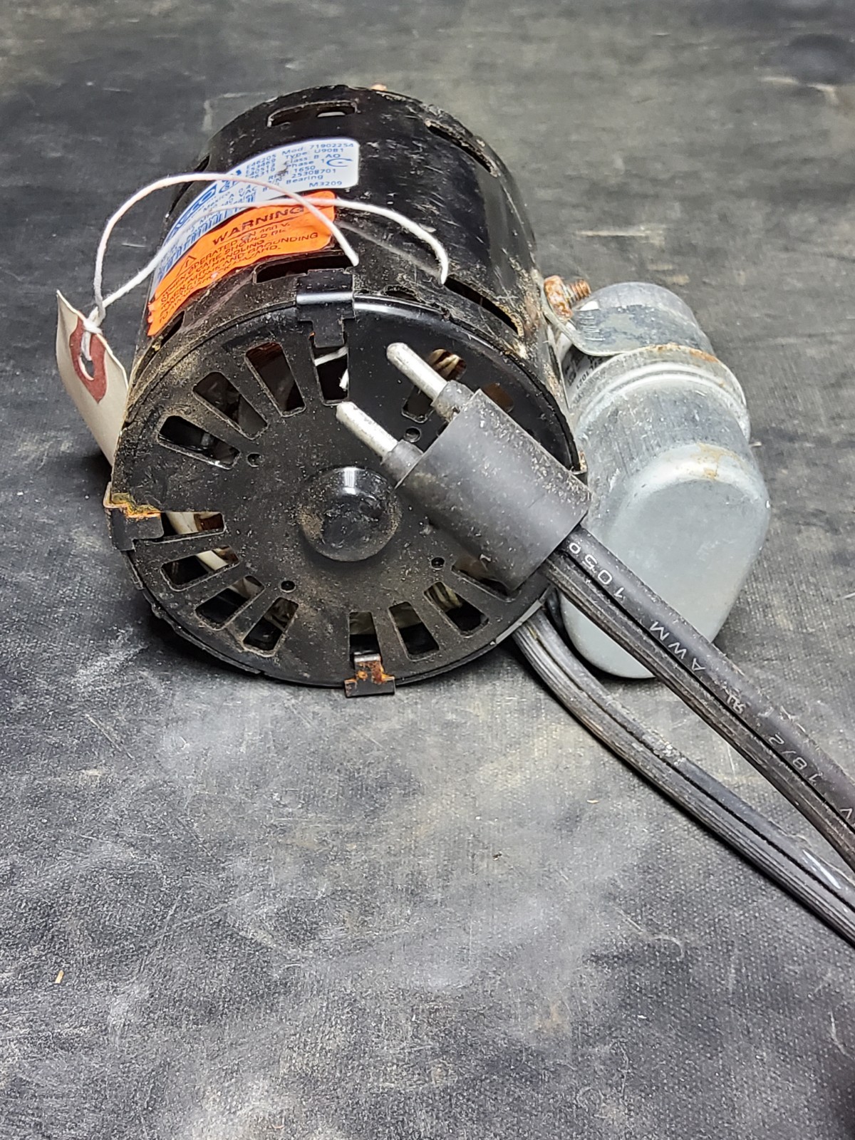 Fasco Type U90B1 fan motor 1/15 Horsepower