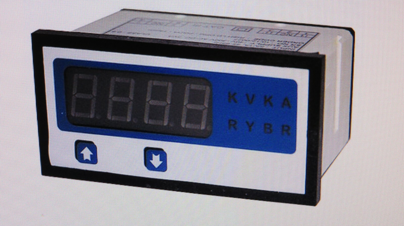GRAINGER APPROVED DIGITAL METER,DC CURRENT,0-50mV, 12G492