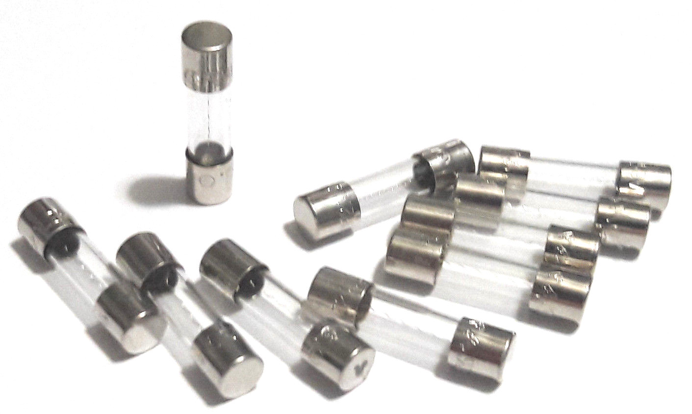 SET OF 10 EACH F2 AL 250V F2AL250V LF LITTELFUSE 5MM x 20MM 2A FAST BLOW FUSES