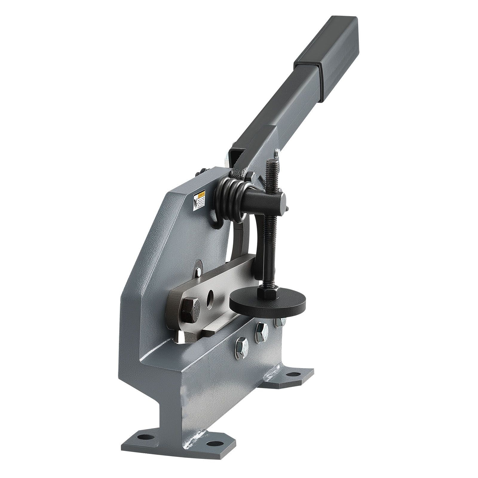 Manual 6in Sheet Metal Shear for Steel Copper Aluminum, 5.12in Cut